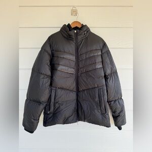 Bikkembergs Black Puffer Jacket